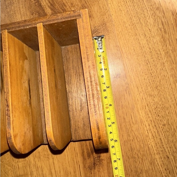 Stry‎ Lenkoff VTG Wooden Receipt Organizer Sorter Laundry Tag File Cabinet Wood - Picture 10 of 11